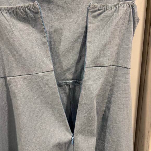 Princess Polly Cottage Hill mini dress, light blue mini skort romper, Size 8 - Picture 9 of 10